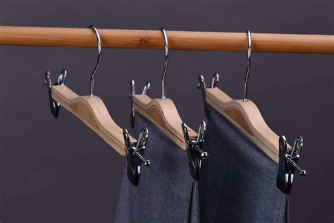 hangers with clips for pants|best pants hanger solution.